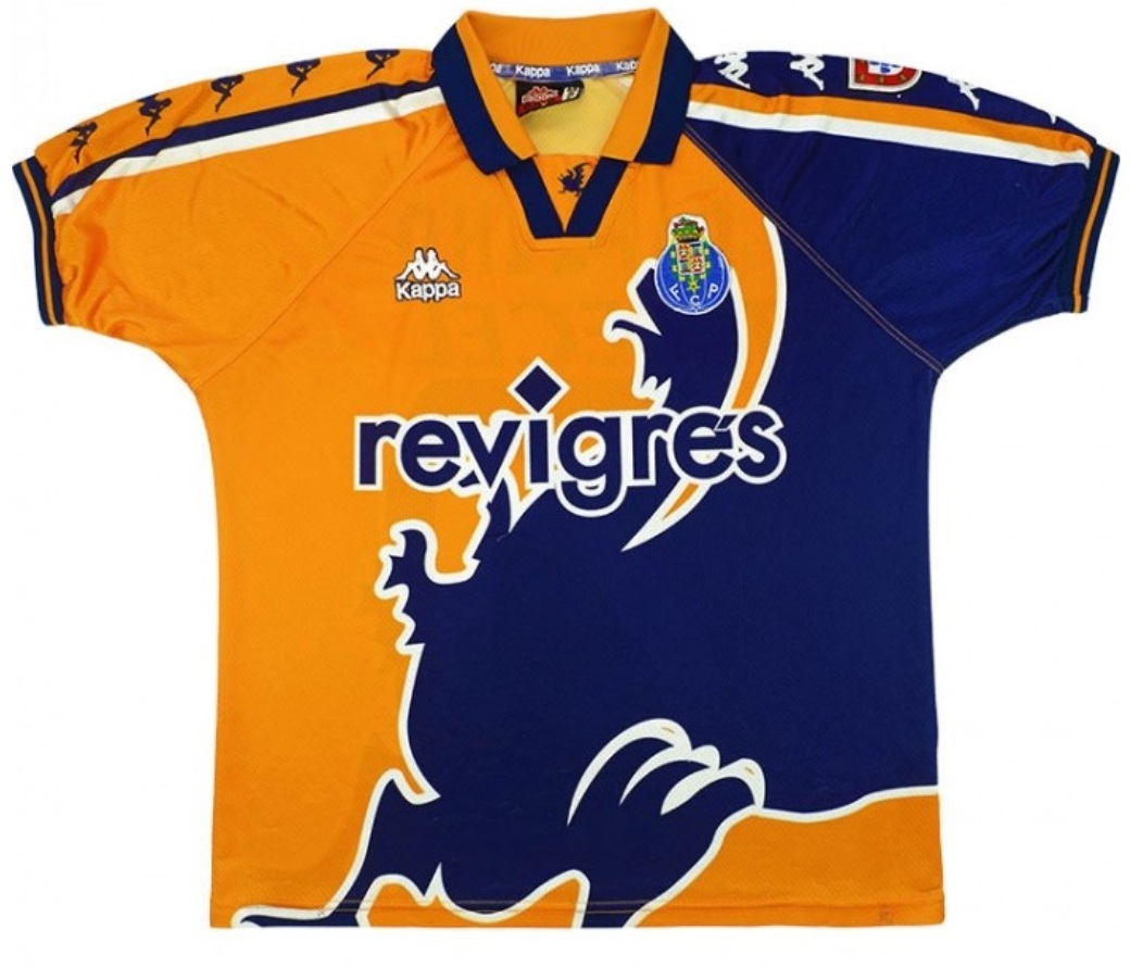 Camisa II Porto 1997 1999 Retro Kappa